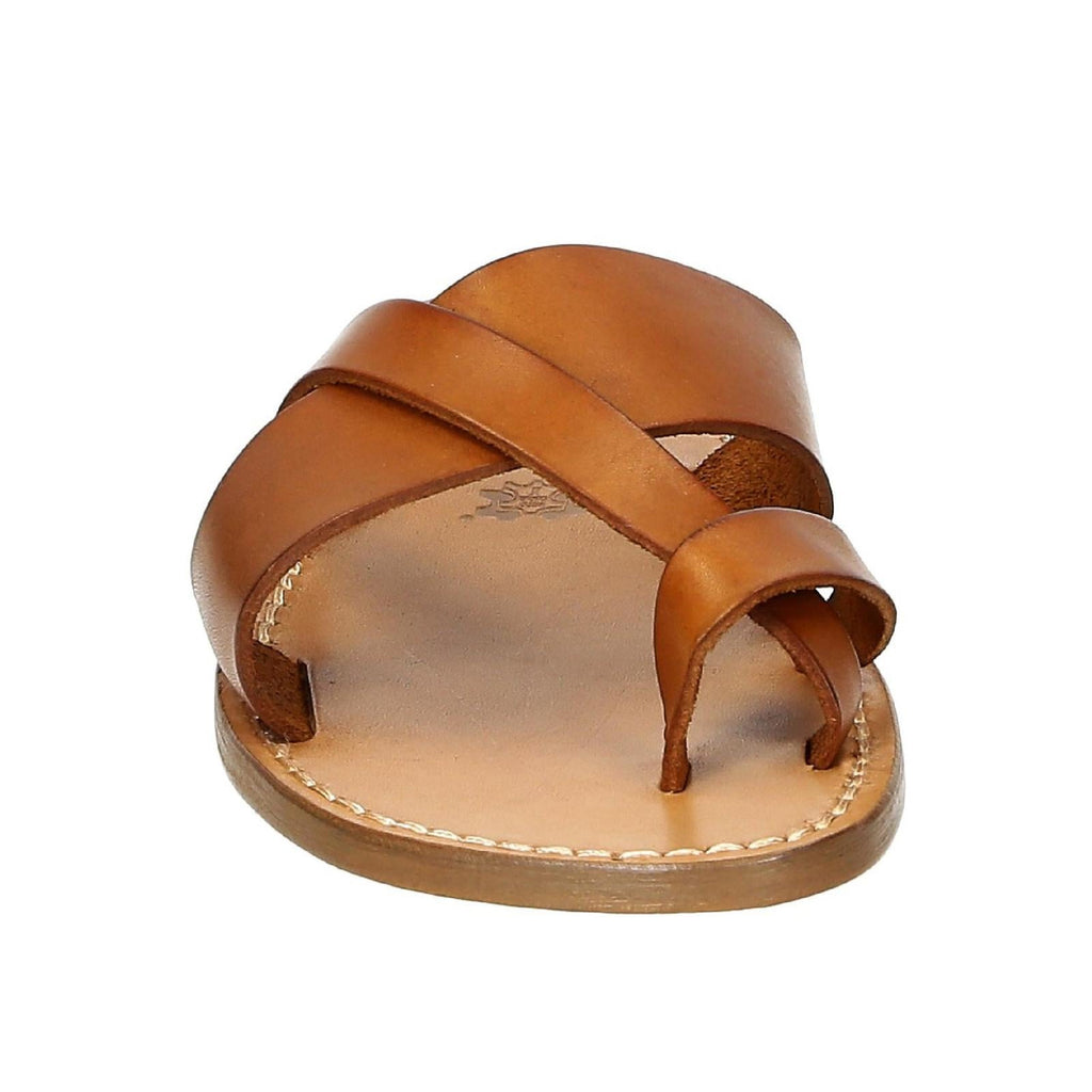 Tong en cuir pour homme artisanales fait à la main