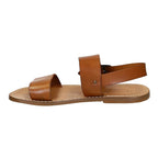 Hand made in Italy mens sandals in vintage cuir leather