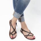 womens italian leather sandals dark brown hand made leather