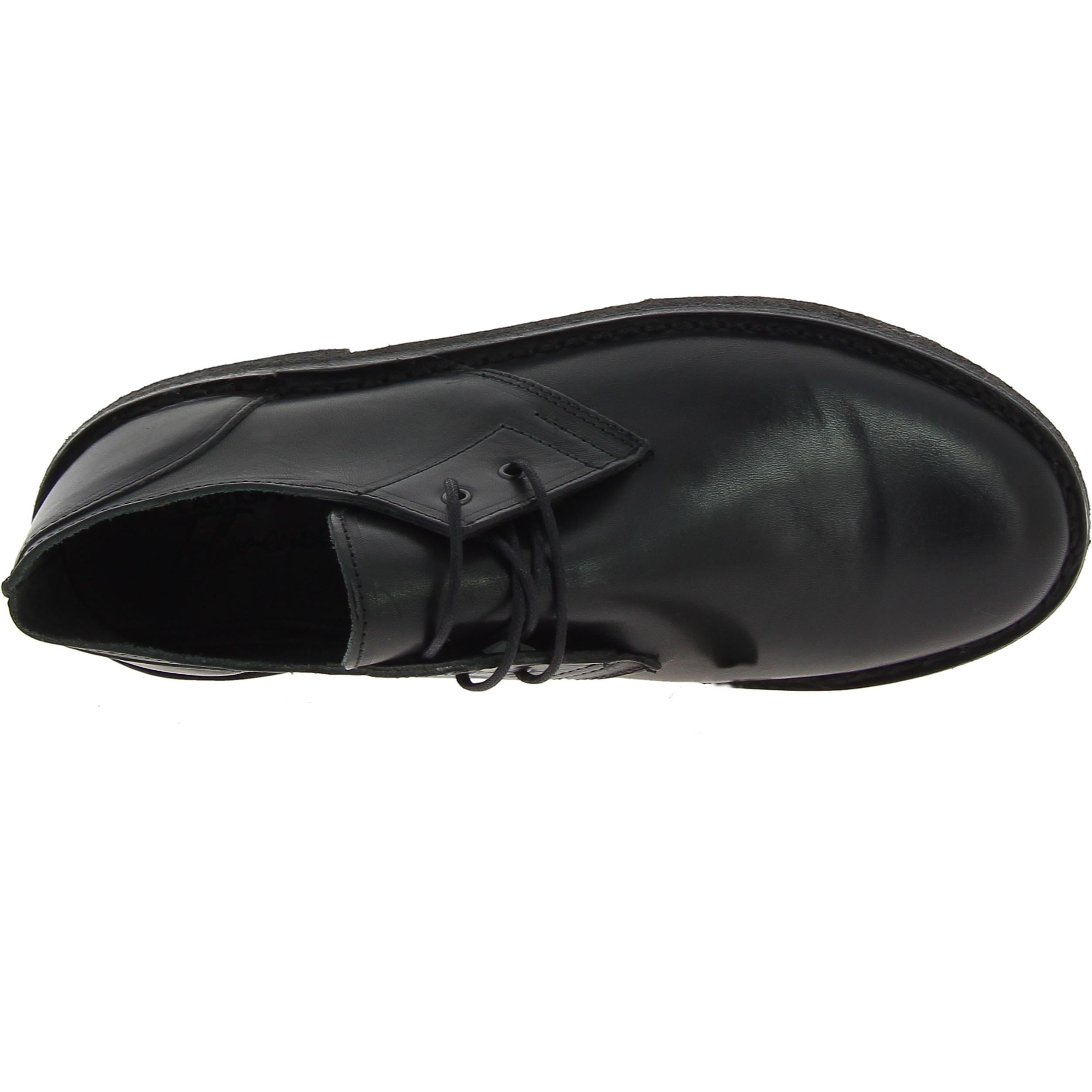 Scarpe basse da donna in pelle nera fatte a mano in Italia