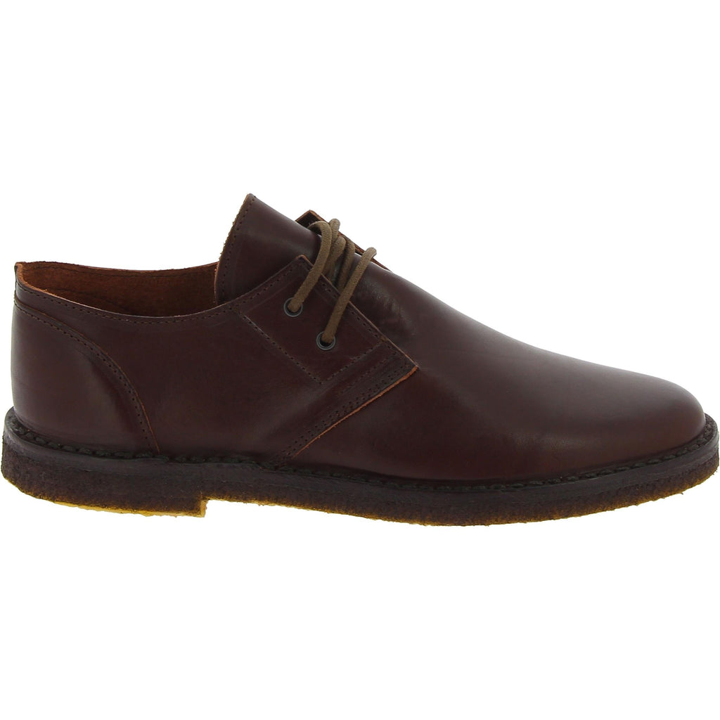 Scarpe basse da donna in pelle marrone scuro fatte a mano in Italia