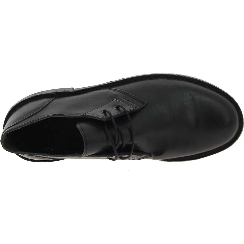 Scarpe basse da uomo in pelle nera fatte a mano in Italia