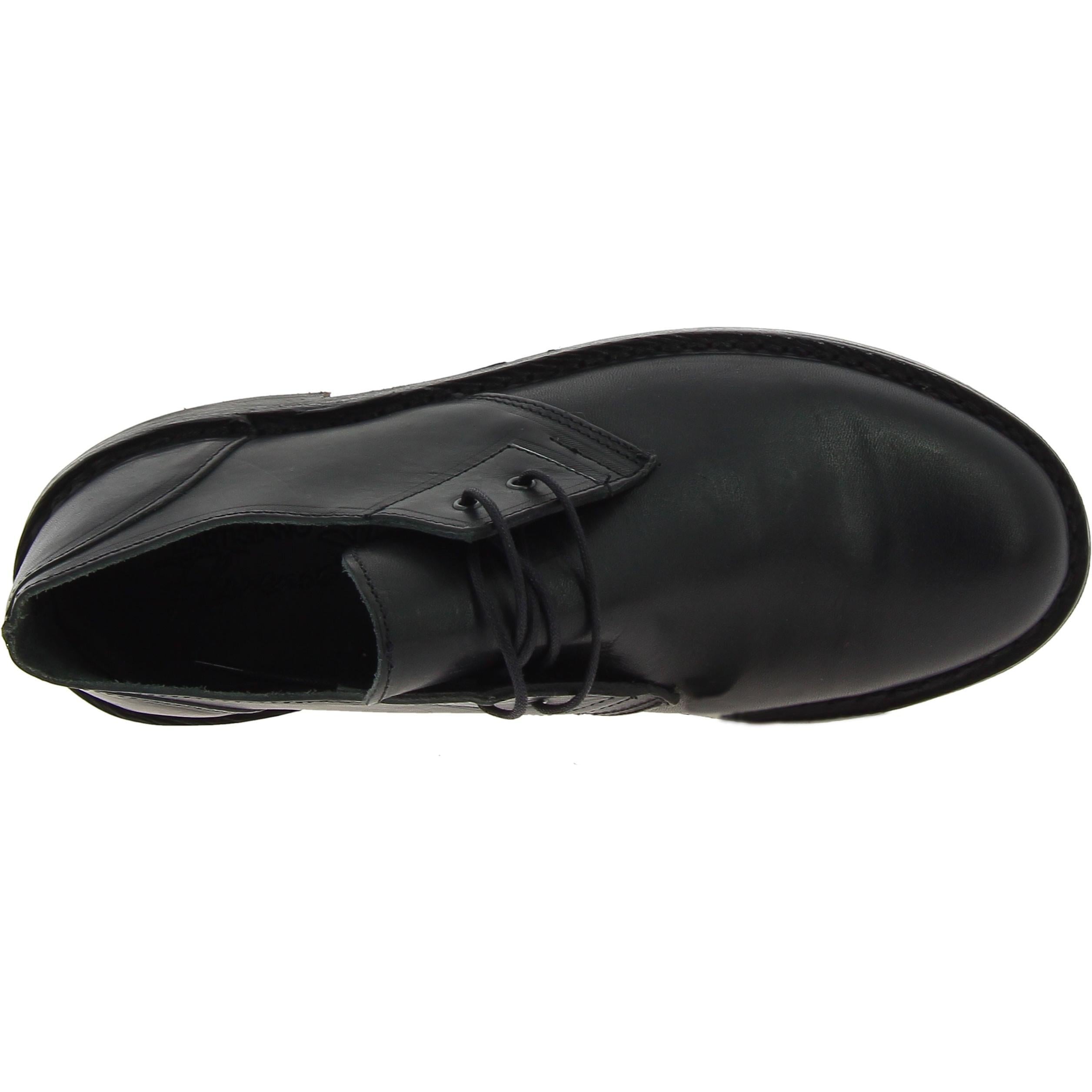 Scarpe basse da uomo in pelle nera fatte a mano in Italia