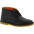 Chukka boots da bambino in pelle gialla fatte a mano in Italia