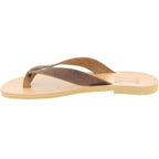 Infradito uomo in nubuck testa di moro handmade in Greece
