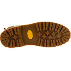 Stivaletto beatles donna in pelle marrone e suola Vibram