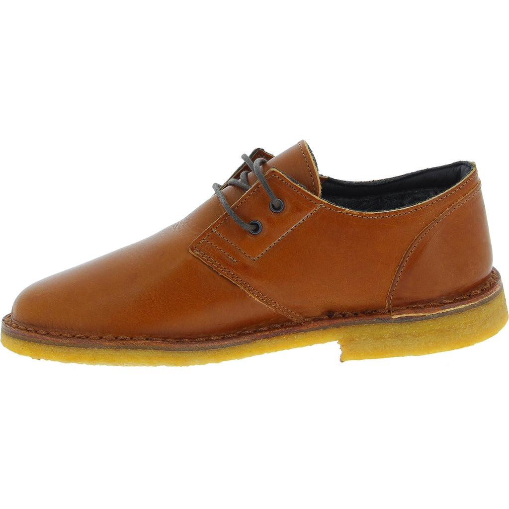 Scarpe basse da donna in pelle marrone fodera invernale