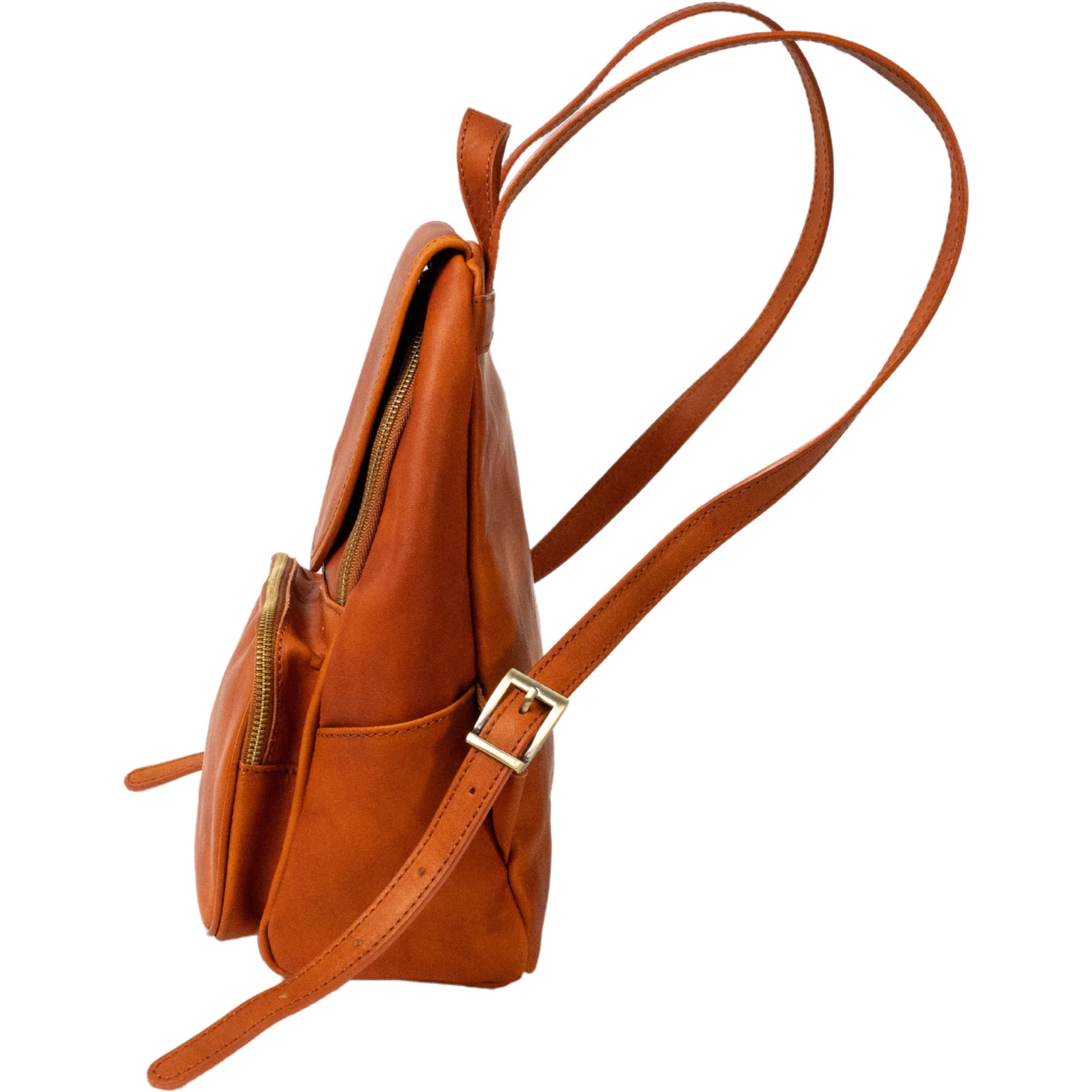 Zaino donna in pelle di vitello 100% Handmade in Italy