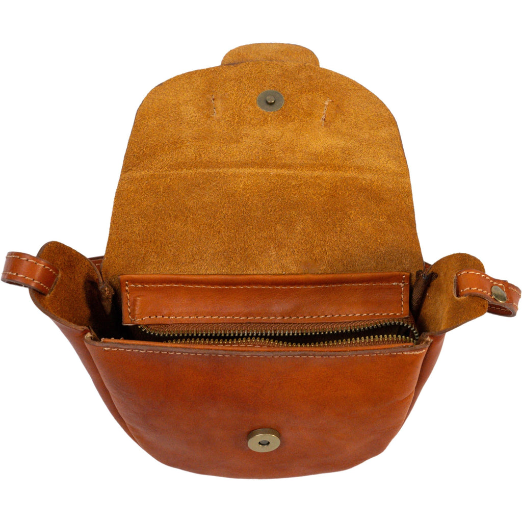 Minibag artigianale da donna in morbida pelle Made in Italy