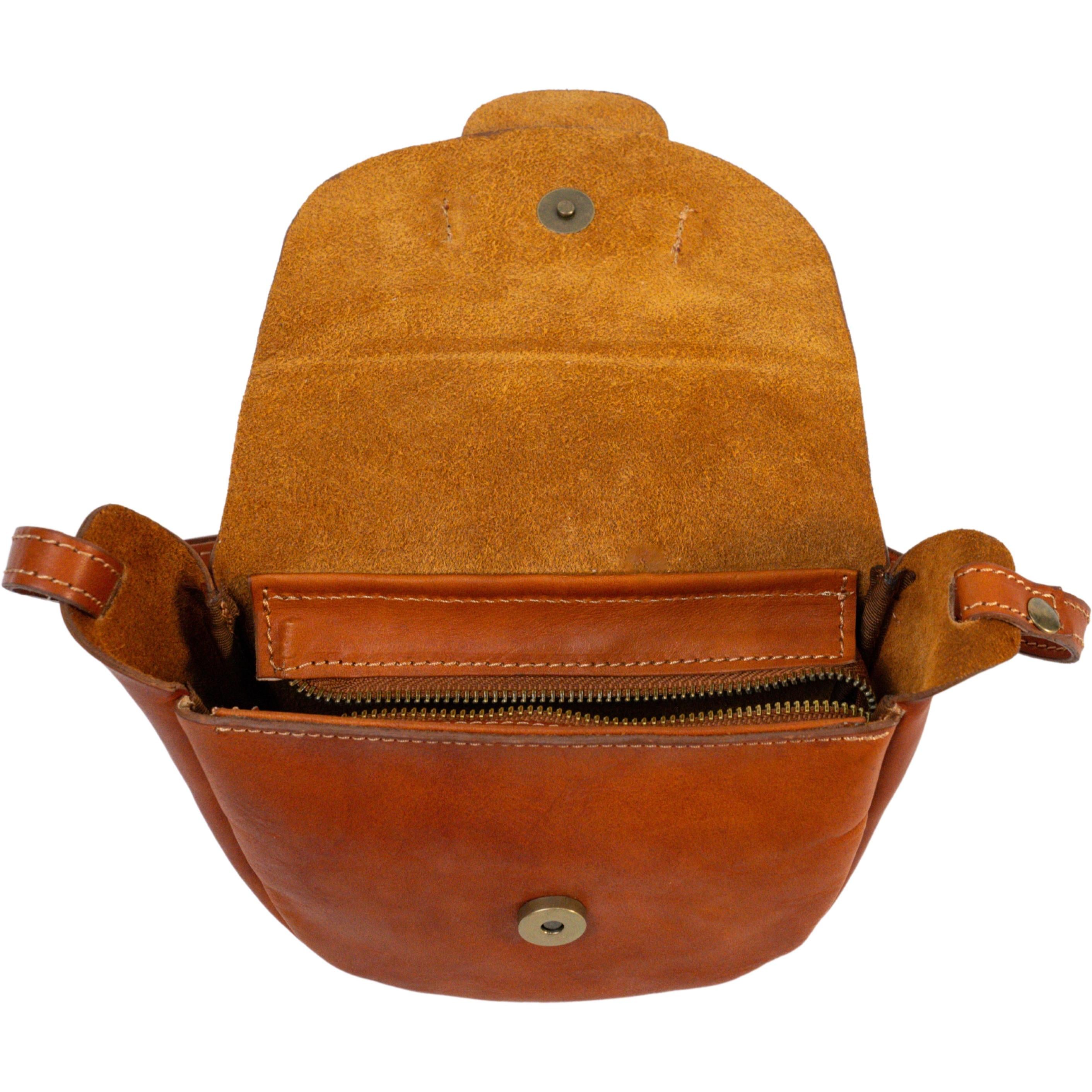 Minibag artigianale da donna in morbida pelle Made in Italy