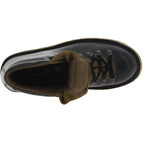Stivale da montagna donna fashion color nero artigianale