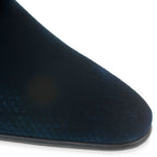 Derby in Printed Velvet and Patent - Fratelli Borgioli - Italian Craftsmanship (handmade)