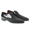Formal shoes in Diamond Printed Patent Leather - Fratelli Borgioli - Italian Craftsmanship (made by hand)