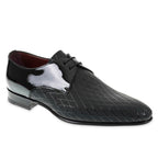 Formal shoes in Diamond Printed Patent Leather - Fratelli Borgioli - Italian Craftsmanship (made by hand)